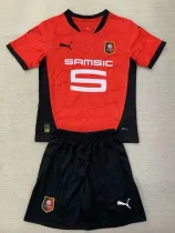 24/25 Stade Rennais Home Kids Jerseys