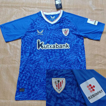 24/25 Bilbao  Away  Fans Soccer Jersey(新左袖广告）