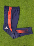 24/25 Man Utd Royal Blue Training Long Pants (Have Pocket)