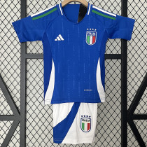 24/25 Italy Home Kids Soccer Jersey