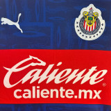 2019/2020 Chivas Away Long Sleeve  Retro Soccer Jersey (长袖)