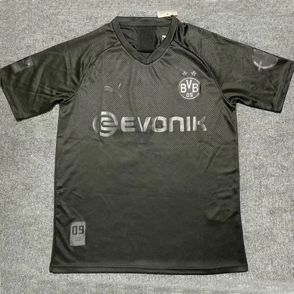 23/24 Dortmund Black 110th Anniversary Edition Fans Soccer Jersey
