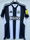 24/25 Newcastle Home Fans  Soccer Jersey(V领）