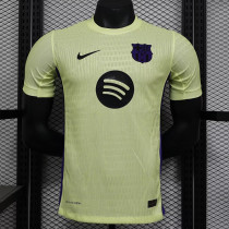 24/25 BAR Yellow Special Edition Player Version Soccer Jersey(大胸花）