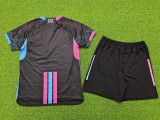 24/25  Algeria Black Player Version  Kids Soccer Jersey(A31)球员