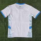 24/25 Marseille Home Fans Soccer Jersey(Print all Sponsor)前后广告
