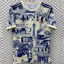 2024 Japan  Fashion Royal Blue  Edition Fans Soccer Jersey
