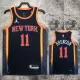 22/23 KNICKS BRUNSON #11 Black Top Quality Hot Pressing NBA Jersey (Trapeze Edition) 飞人版