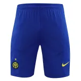 24/25 INT blue-black Training Short Suit