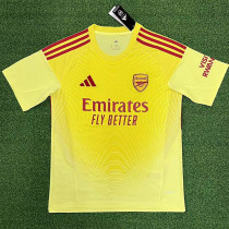 25/26 ARS Goalkeeper Yellow Fans Soccer Jersey