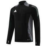 24/25 AD Black Half Zipper Sportswear # 801黑(半拉链)