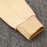 24/25 BAR Khaki Hooded  Half Pull Tracksuit(Add Fluff)  (半拉链\加绒F605)