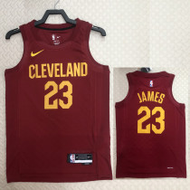 22/23 Cleveland Cavaliers JAMES #23 Red Top Quality Hot Pressing NBA Jersey