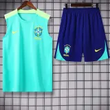 24/25  Brazil Green Tank top and shorts suit