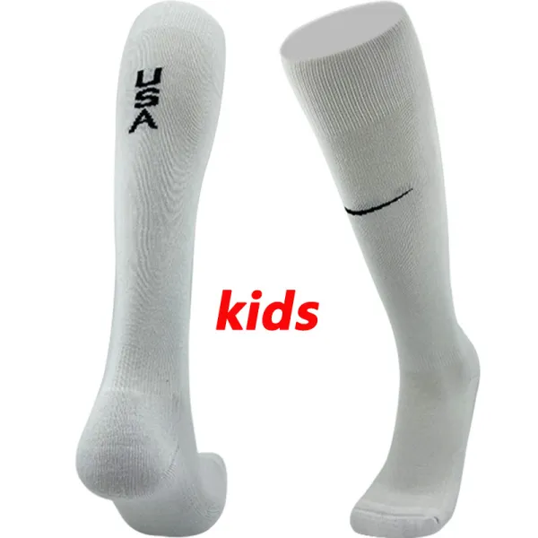 2024 USA Home White Kids socks(儿童）