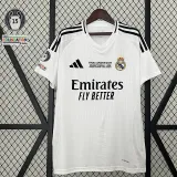 24/25 RMA  Home 1:1  Fans Soccer Jersey