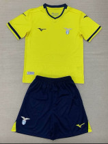 24/25  Lazio Away  Kids  Soccer Jersey