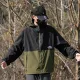 2025 New THE NORTH FACE Men Black  Hooded Windbreaker男黑