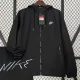 2024 New NK Black Windbreaker(后背带字、连帽）