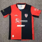 24/25 Cagliari Home Fans Soccer Jersey