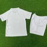 24/25 Marseille 125th Anniversary Edition White  Kids  Player Version Soccer Jersey