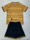 24/25  Real Sociedad Away Kids Soccer Jersey