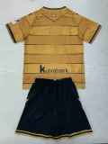 24/25  Real Sociedad Away Kids Soccer Jersey