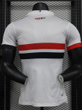 24/25 Sao Paulo  Home Player Version Soccer Jersey