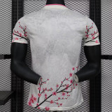 24/25 Japan White Pink Eagle Player Version Soccer Jersey