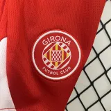 24/25 Girona Home  Kids Soccer Jersey