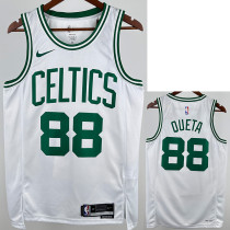 22/23 CELTICS KETA #88 White  Away Top Quality Hot Pressing NBA Jersey