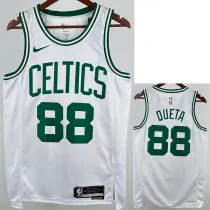 22/23 CELTICS KETA #88 White  Away Top Quality Hot Pressing NBA Jersey