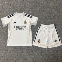 25/26 RMA Home Kids Soccer Jersey