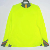 2005/2006 BAR Away Yellow Long Sleeve Retro Soccer Jersey (长袖)