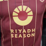 24/25 Roma Home Player Version Soccer Jersey