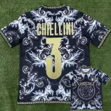 2023 Italy Special Edition Black Training Shirts #PM