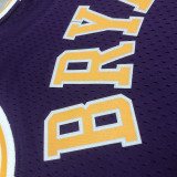 1996/1997 LAKERS BRYANT #8 Purple Retro Top Quality Hot Pressing NBA Jersey(圆领）