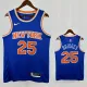 KNICKS BRIDGES #25Blue Top Quality Hot Pressing NBA Jersey