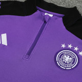 24/25  Germany Purple  Half Pull Tracksuit  (半拉链)