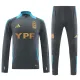 24/25 Argentina Grey Half Pull Tracksuit (半拉链)