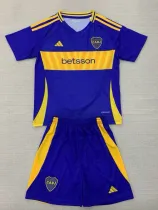 24/25 Boca Juniors Home Kids Soccer Jersey