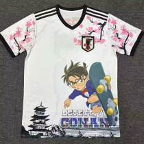 25/26 Japan Conan Kid White Fans  Soccer Jersey
