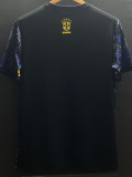 24/25 Brazil Christ statue Blue  Fans Soccer Jersey(背上带国标）