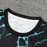24/25 RMA Black Green （Leopard Head）Tank top and shorts suit