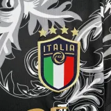2023 Italy Special Edition Black Training Shirts #PM