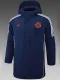24/25 Bayern Royal Blue Hooded Cotton Coat (红标）帽棉衣