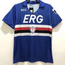 1990/1991 Sampdoria Home Retro Soccer Jersey
