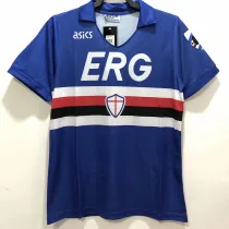 1990/1991 Sampdoria Home Retro Soccer Jersey