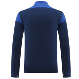 24/25 JO Sapphire Blue Half Zipper Sportswear # 810宝蓝(半拉链)