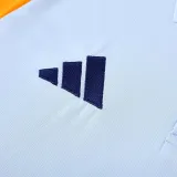 25/26  RMA  White Blue (Yellow Sleeves) Polo Collar Pants Set